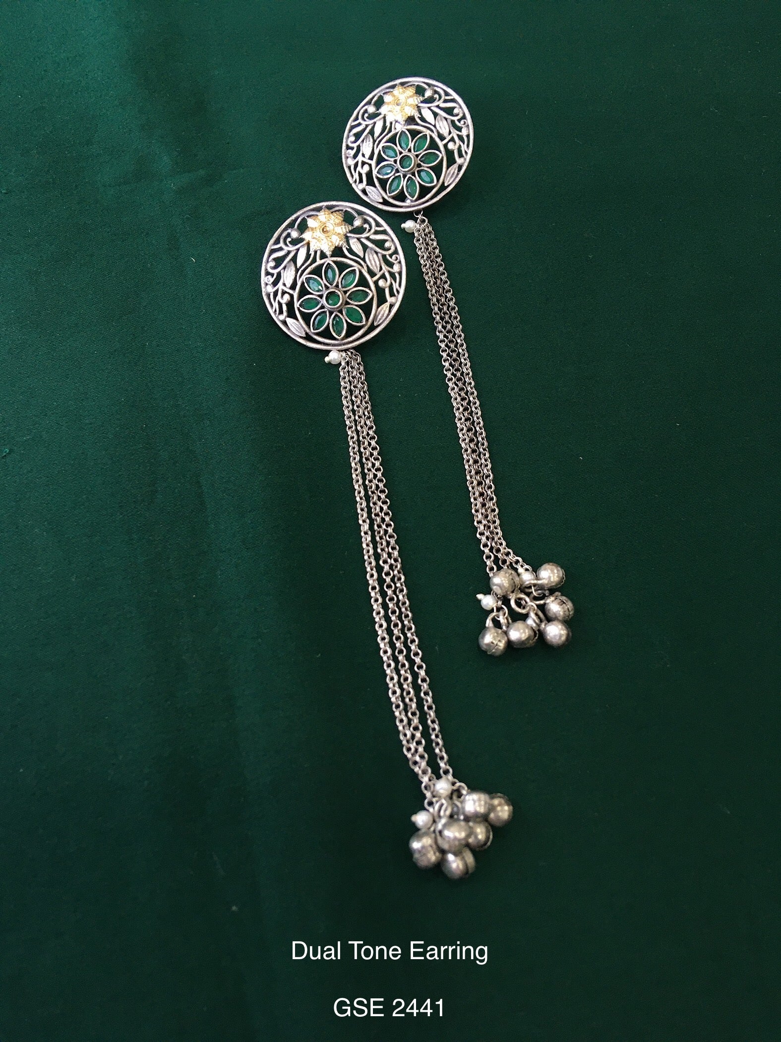 Antique Dual tone Earrings