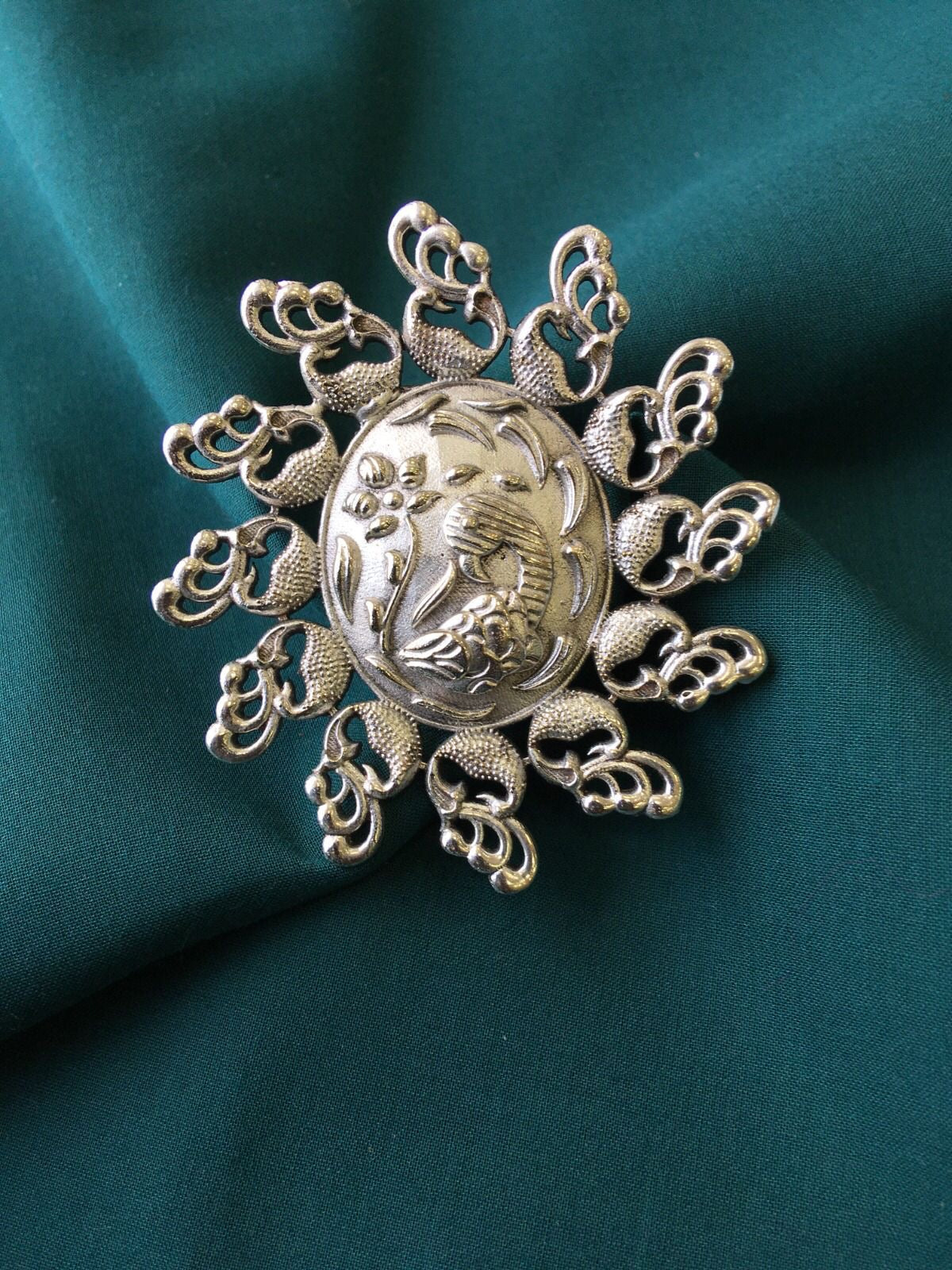 Silver Look Alike Adjustable Ring