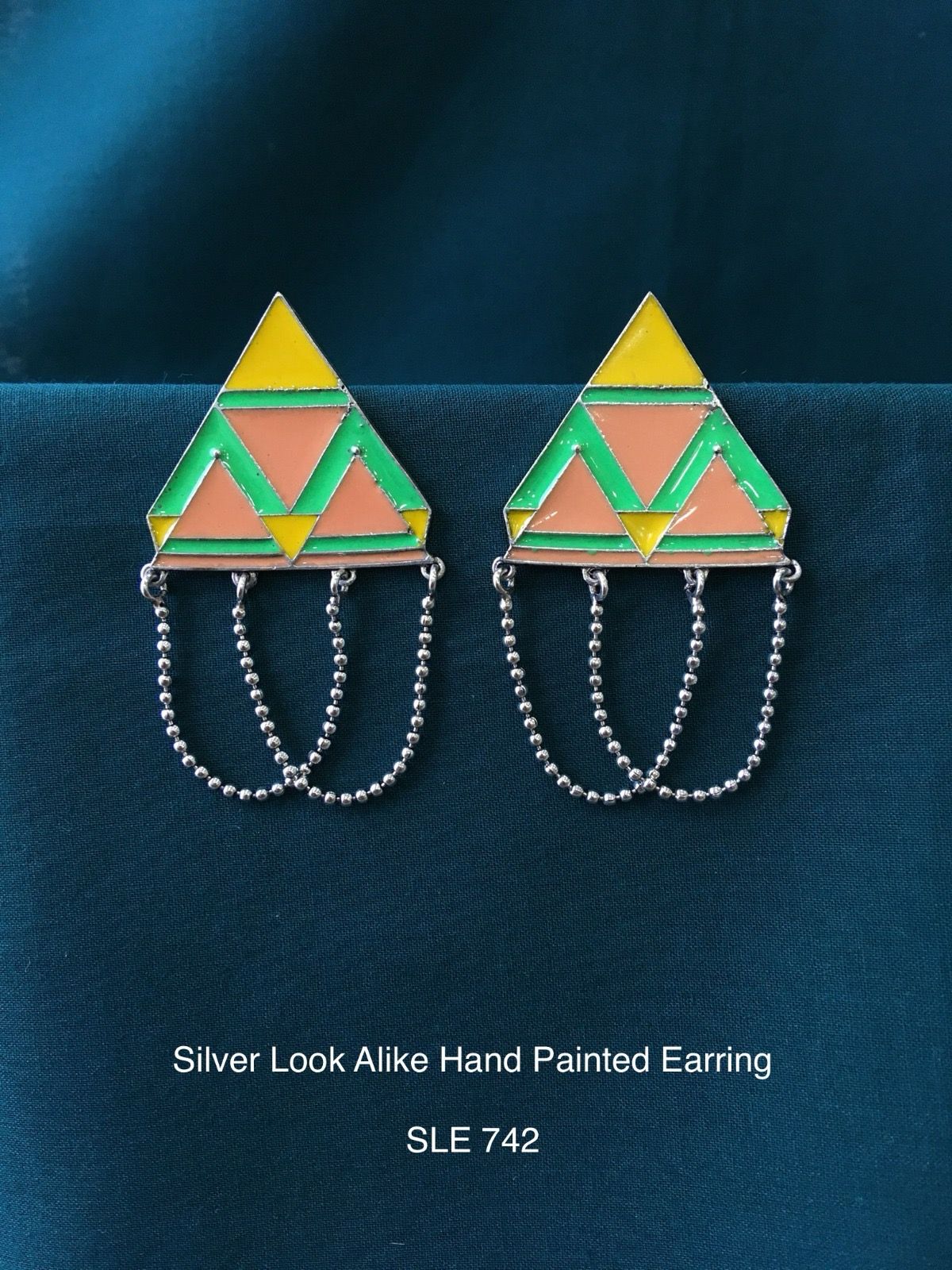Enamel Earrings