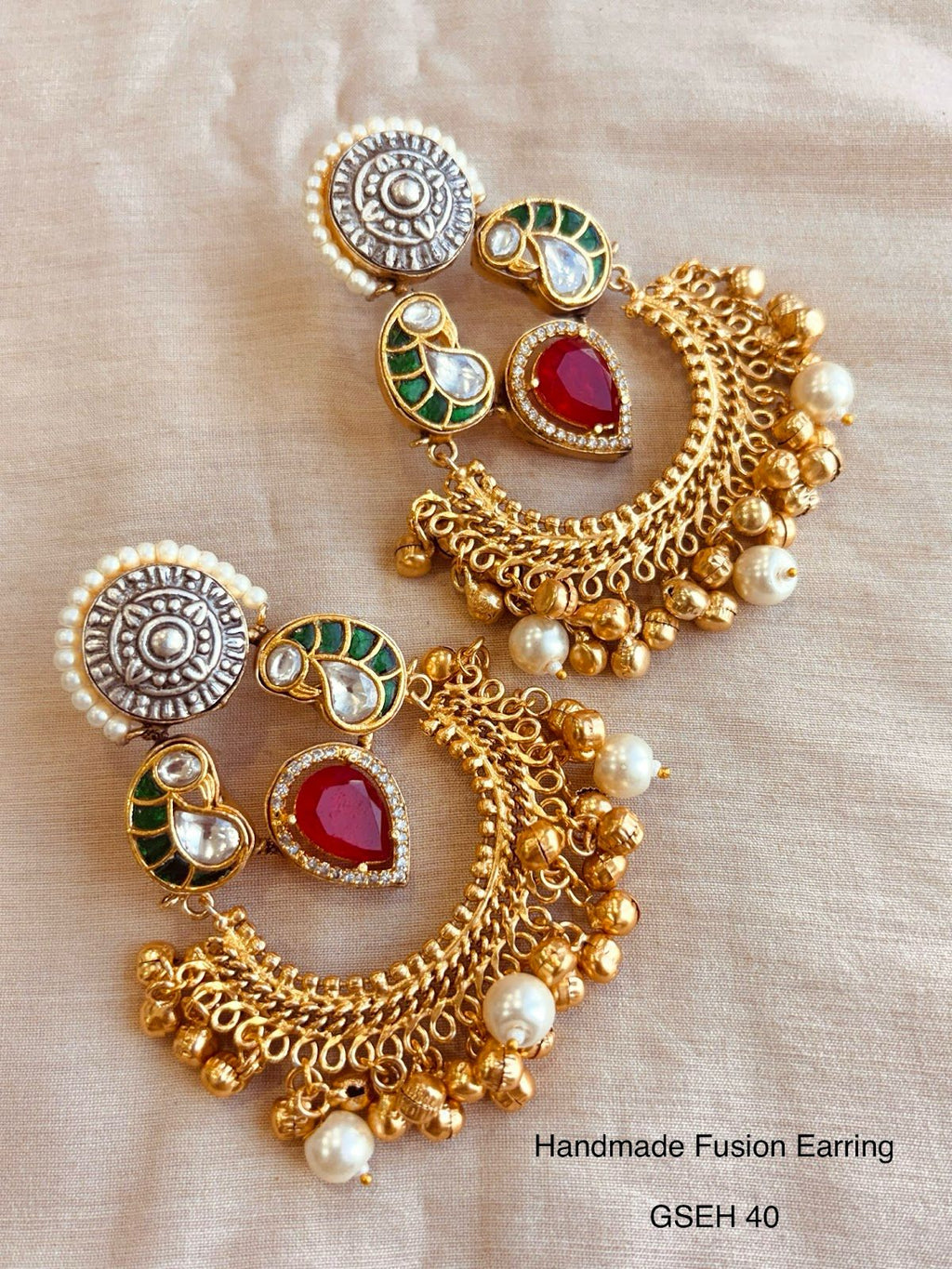 Kashmiri Fusion Earrings