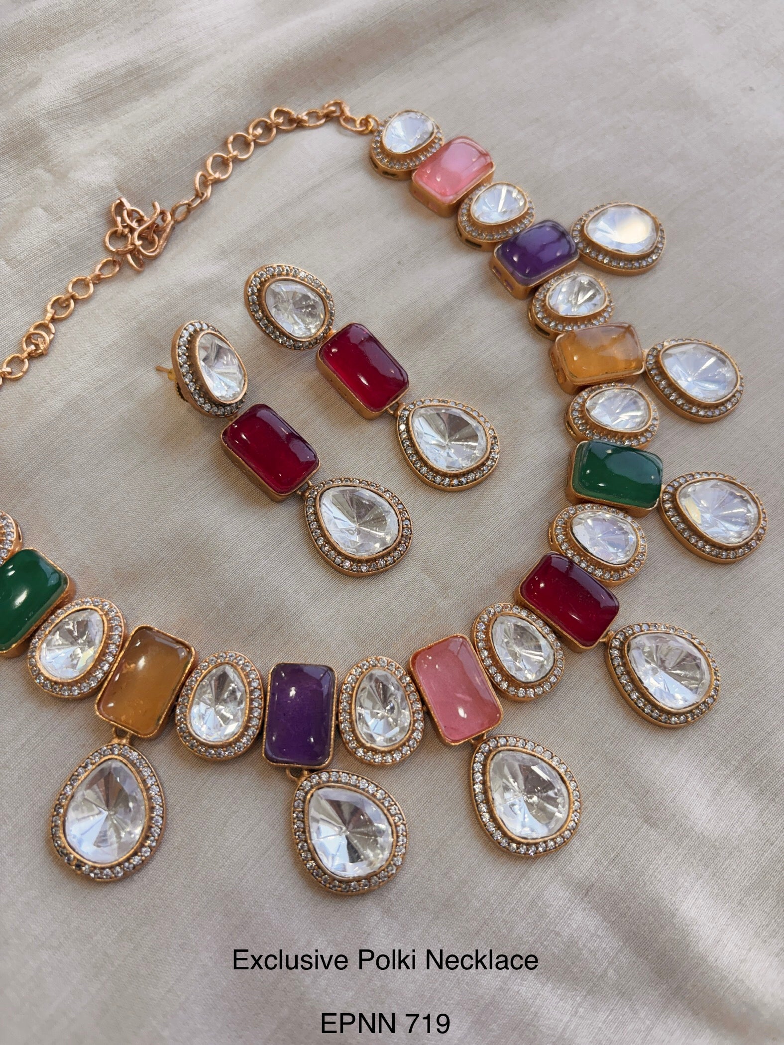 Demi Fine Polki Necklace