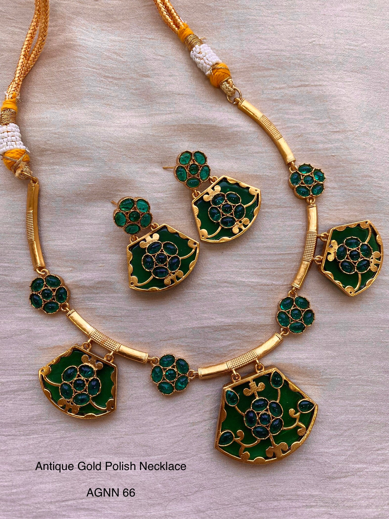Ethno Gold Fusion Necklace