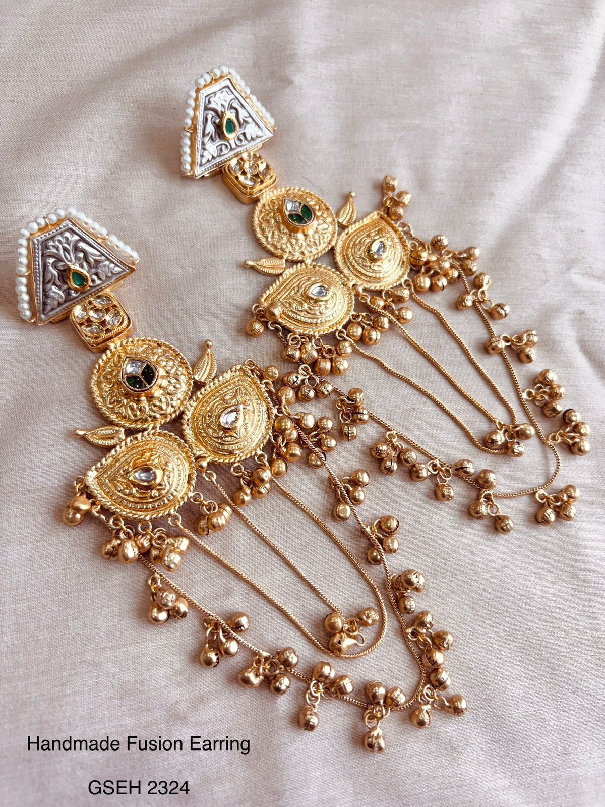 Kashmiri Fusion Earrings