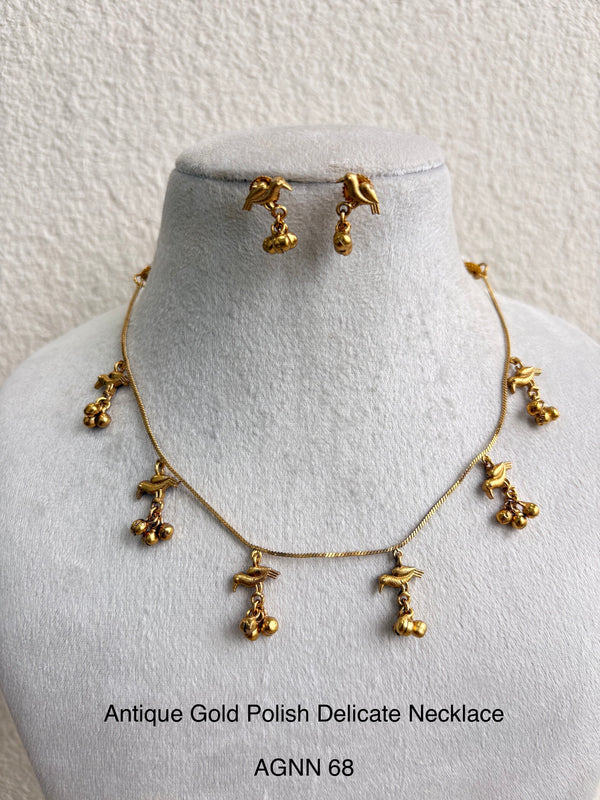 Ethno Gold Fusion necklace