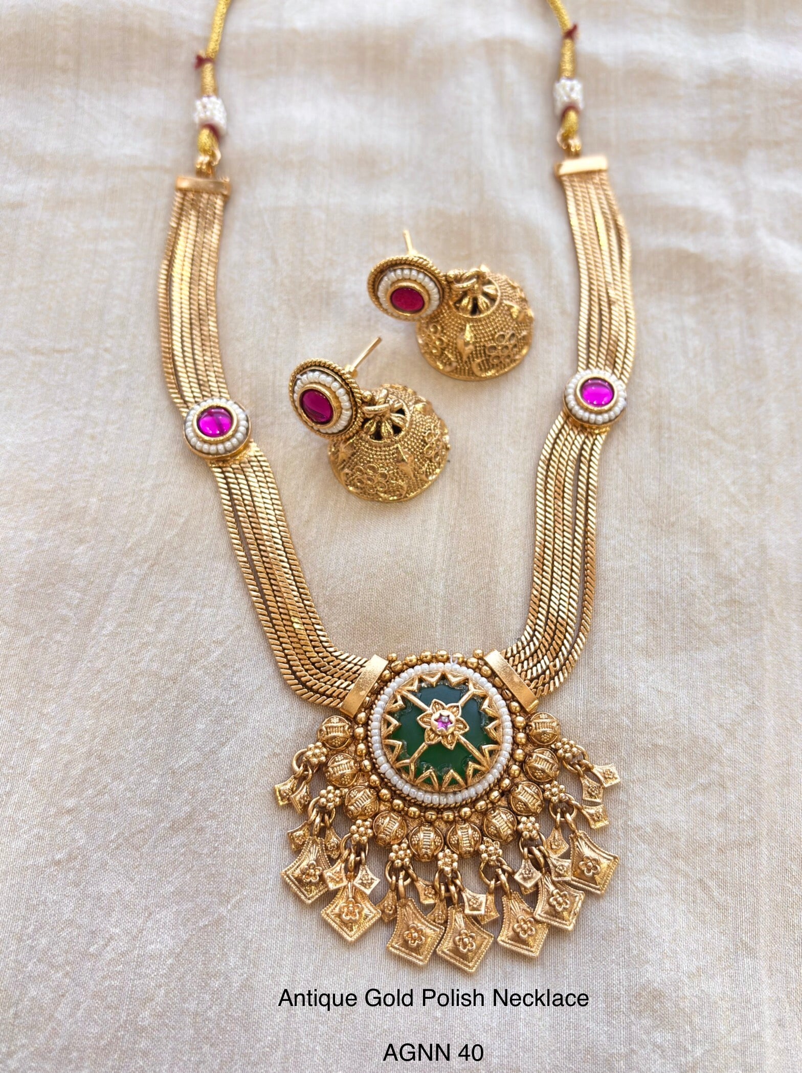 Ethno Gold Necklace