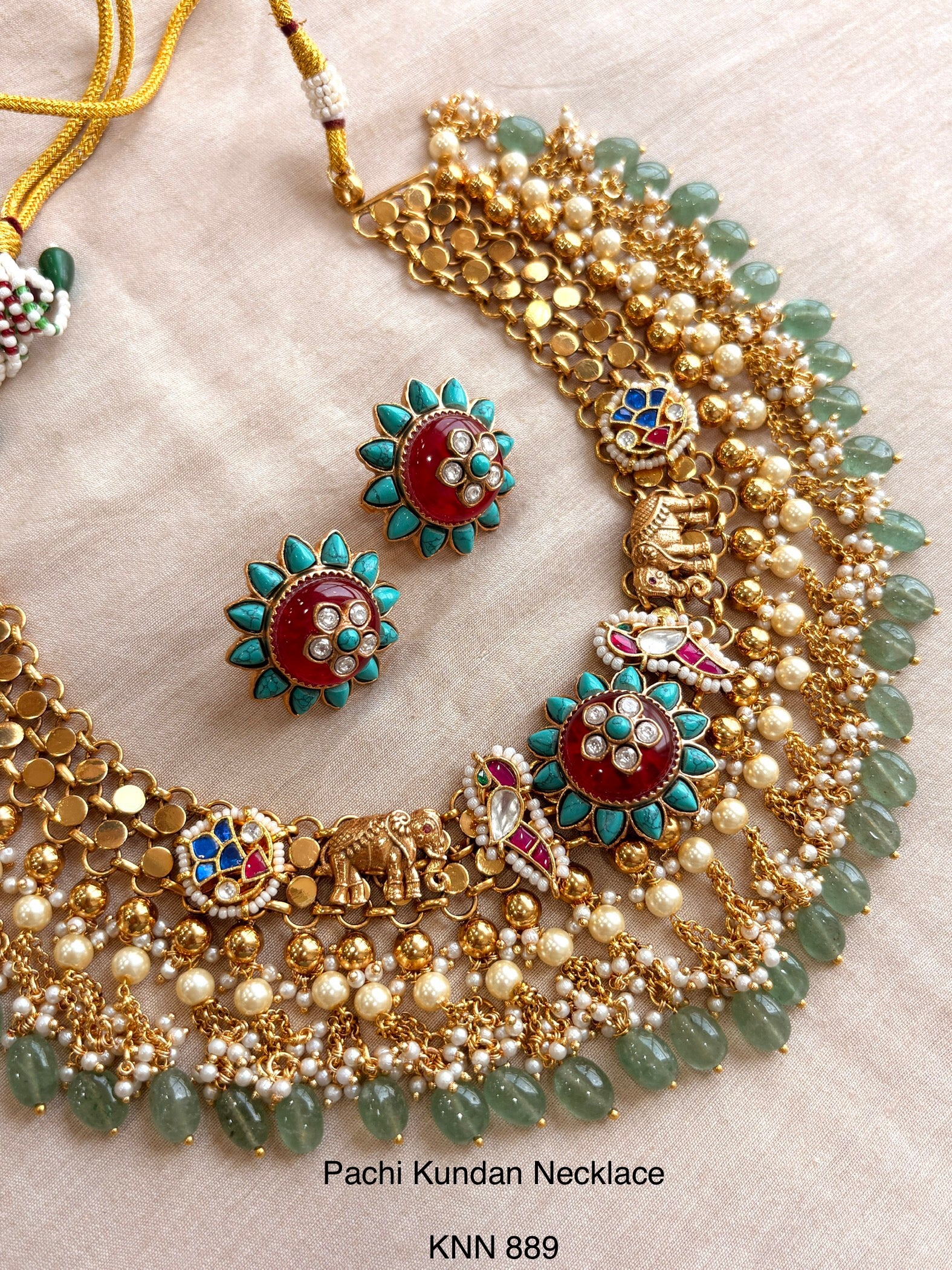 Handcrafted Jadau Necklace