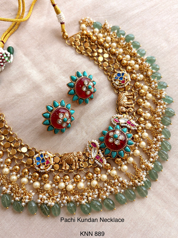 Handcrafted Jadau Necklace