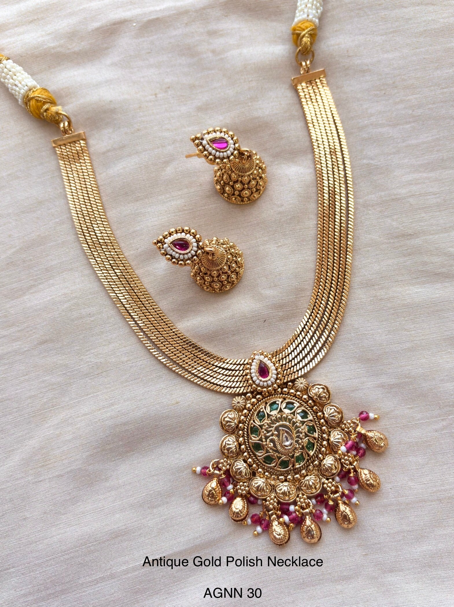Ethno Gold Necklace
