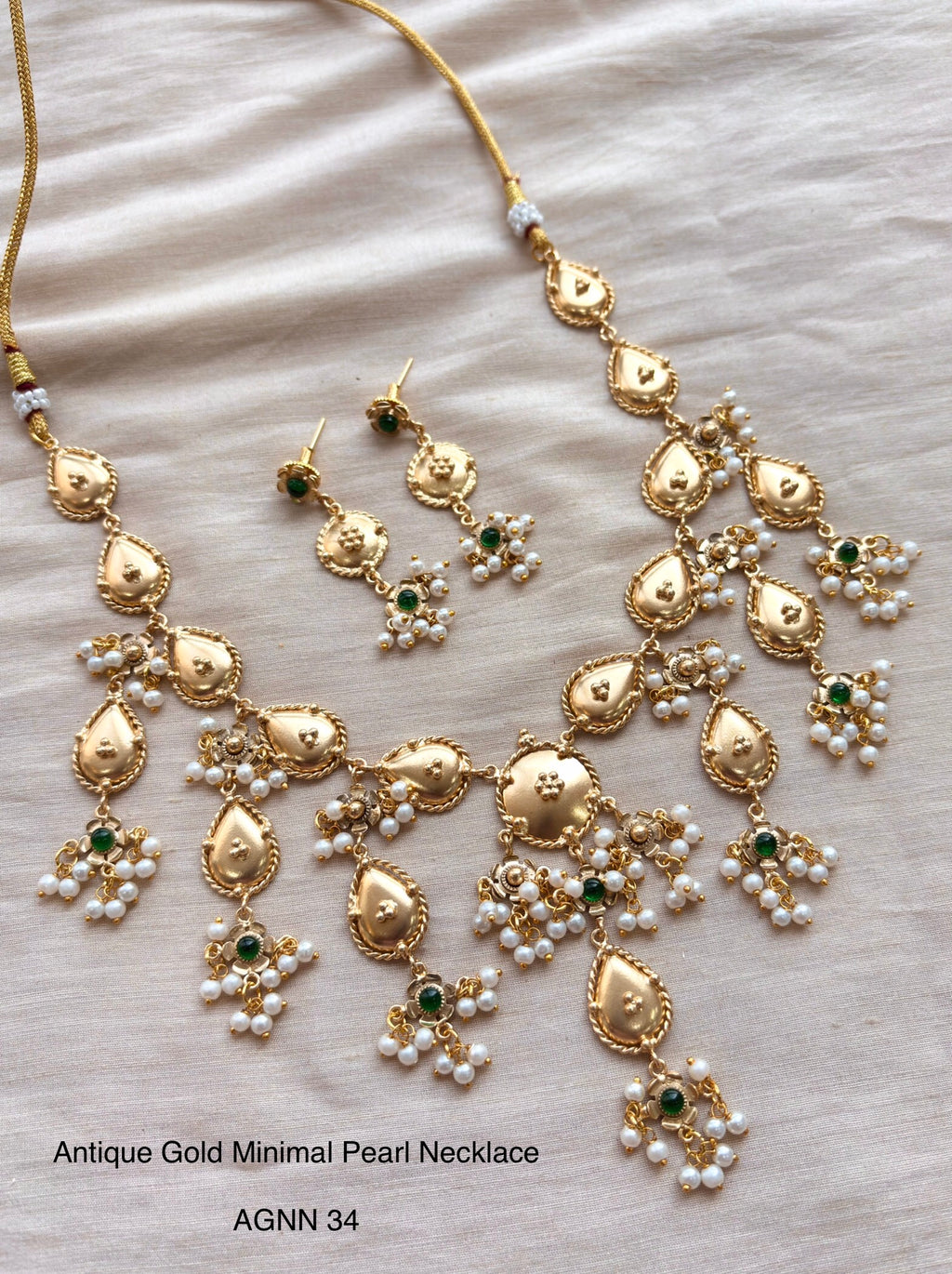Ethno Gold Necklace