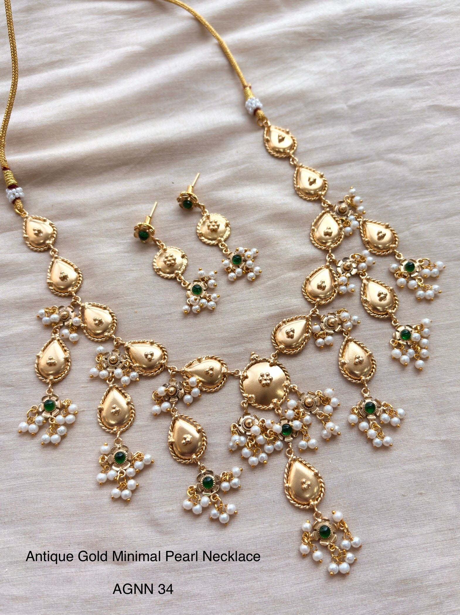 Ethno Gold Necklace