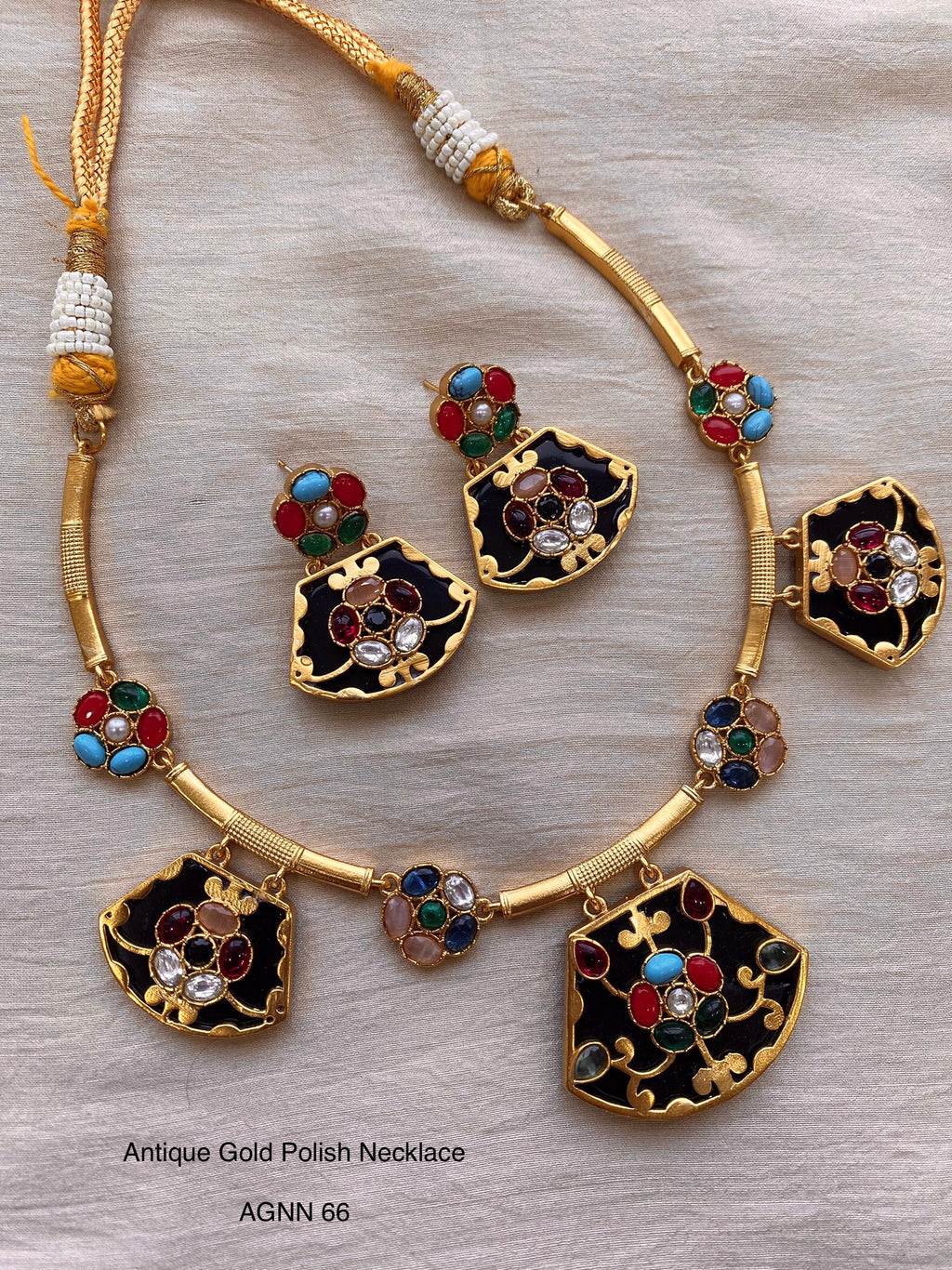 Ethno Gold Fusion Necklace