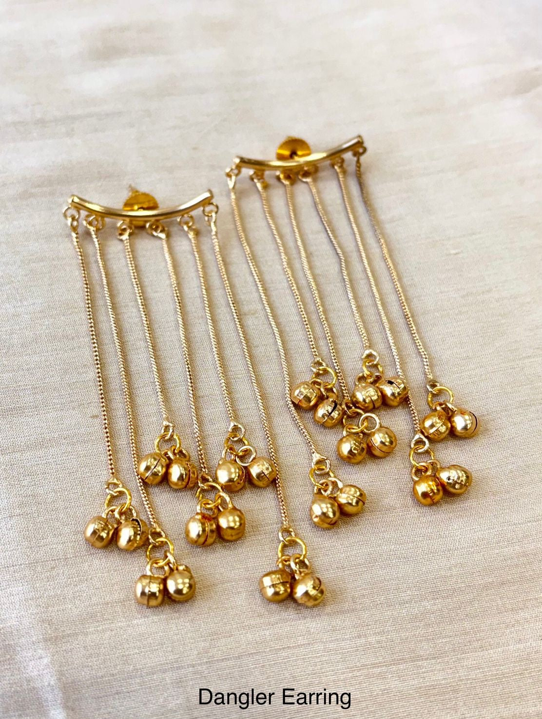 Ethno Gold Earring