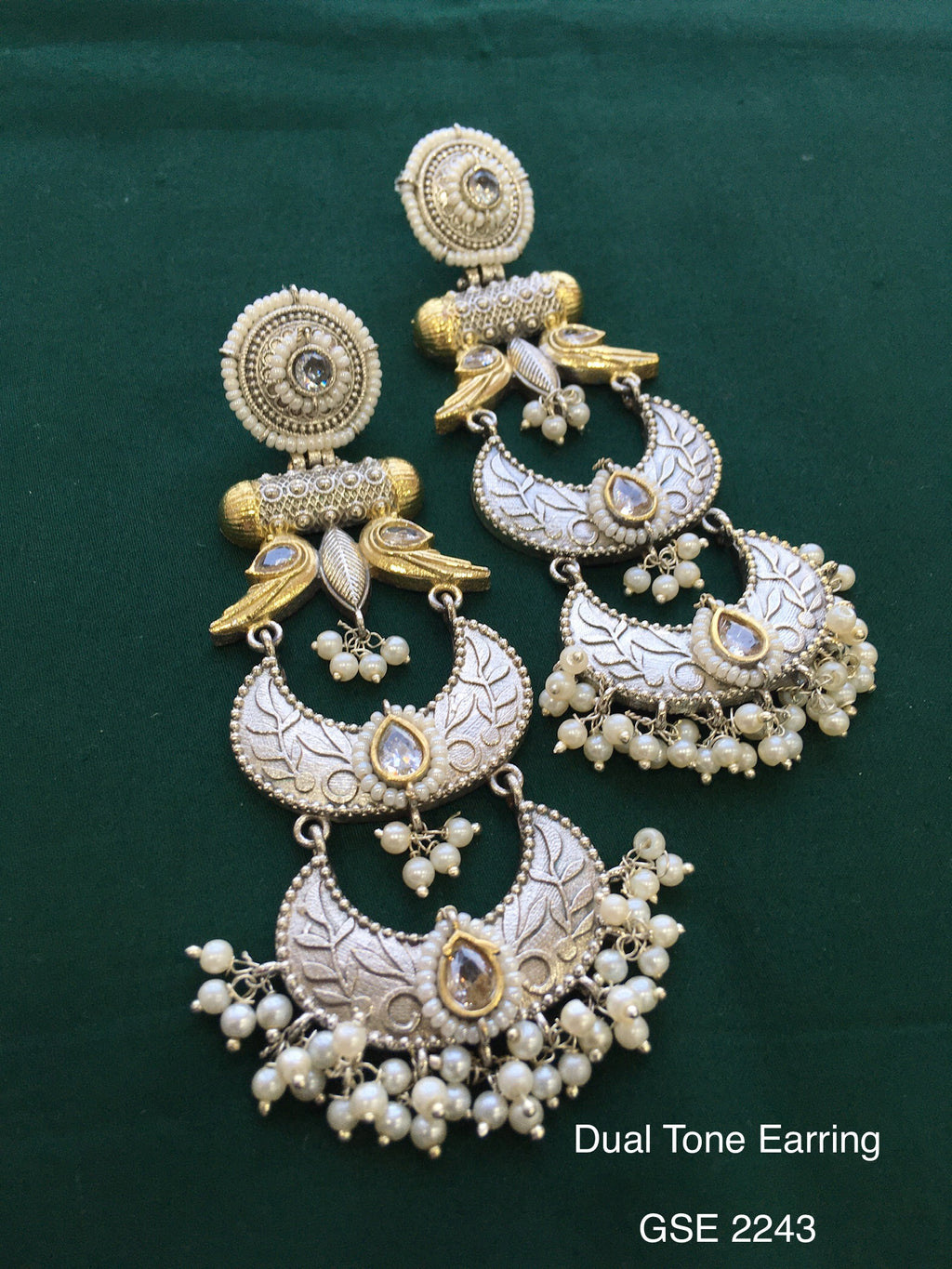 Dual Tone Earring