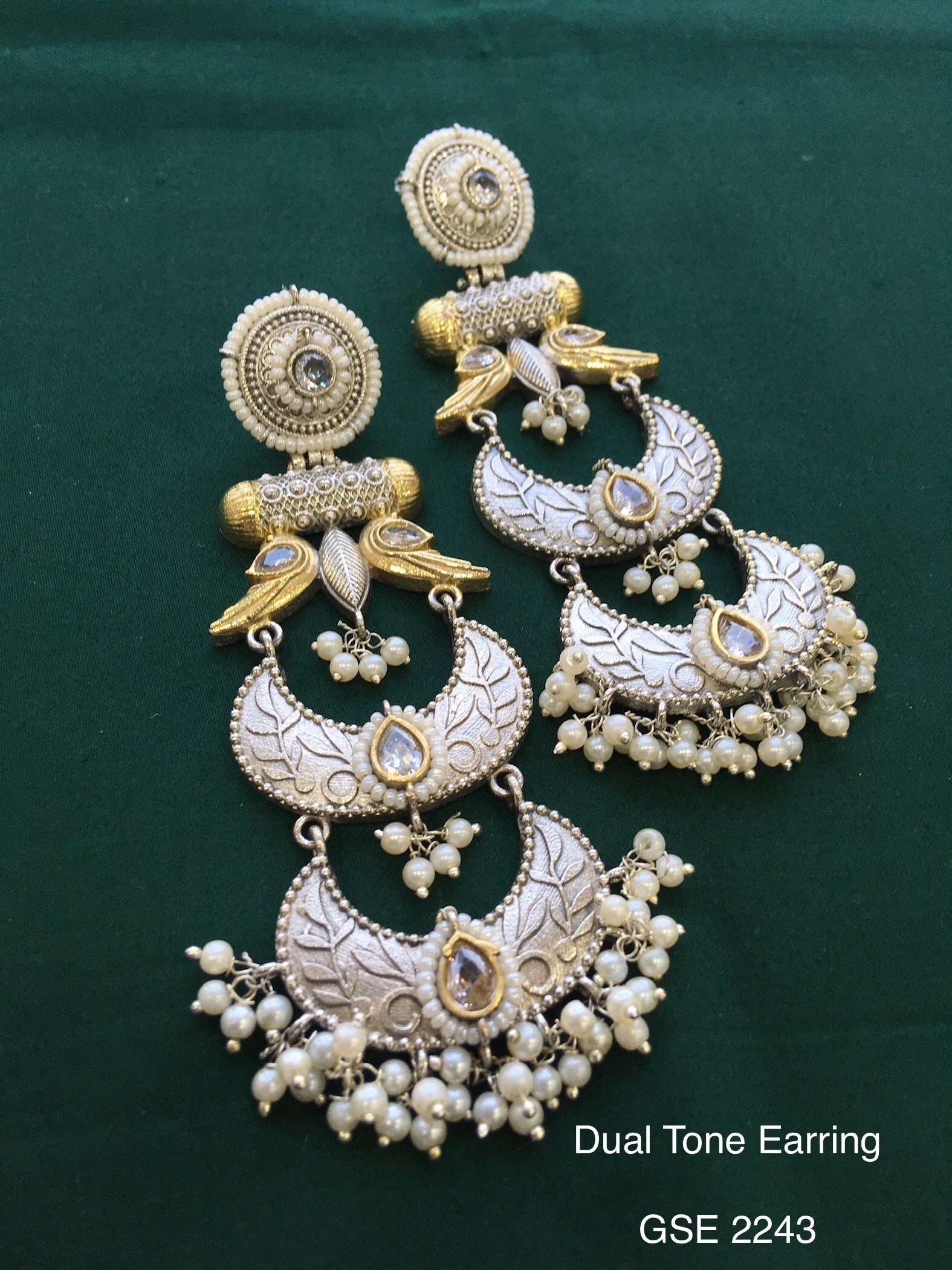 Dual Tone Earring