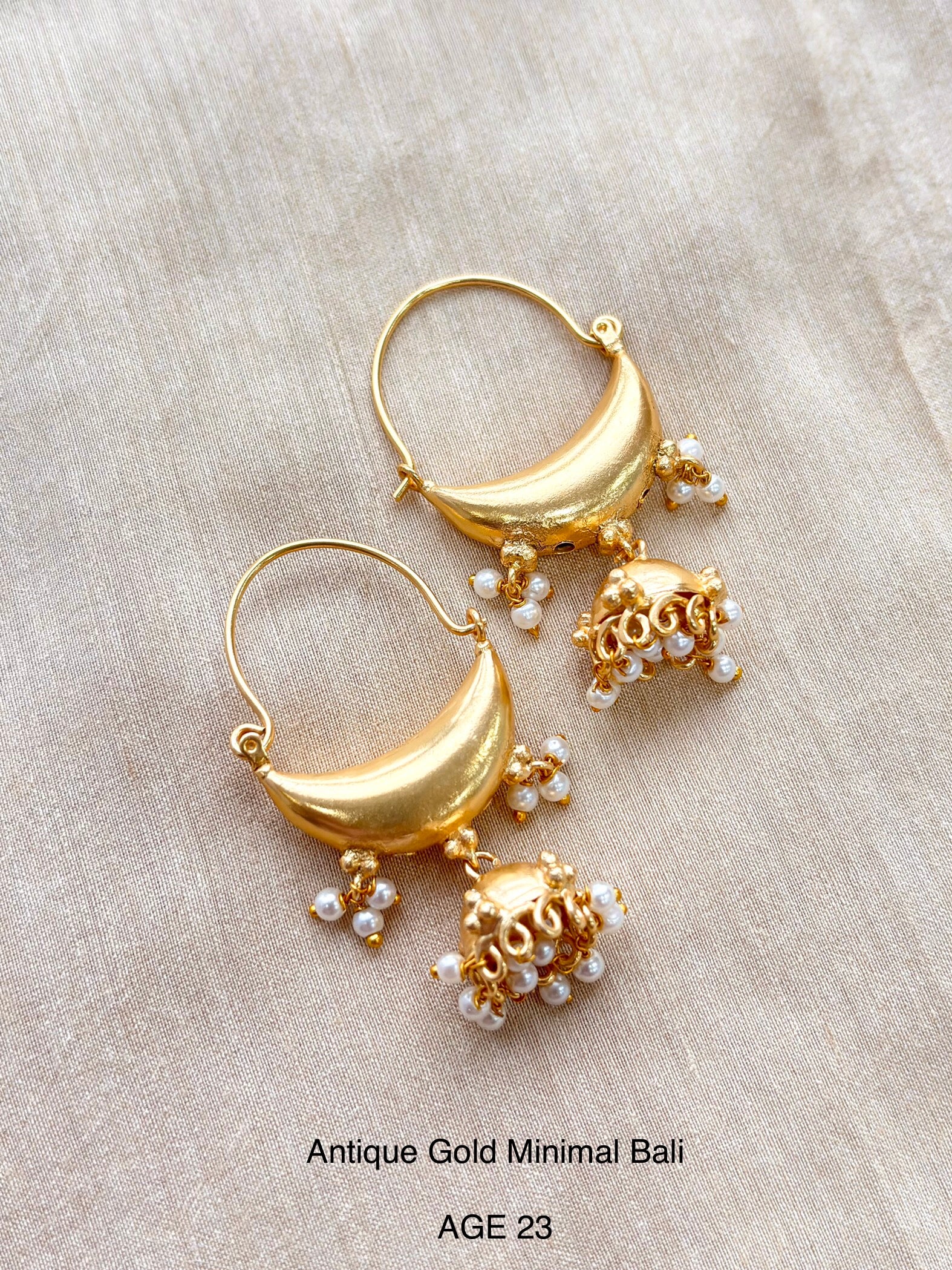Ethno Gold Earring