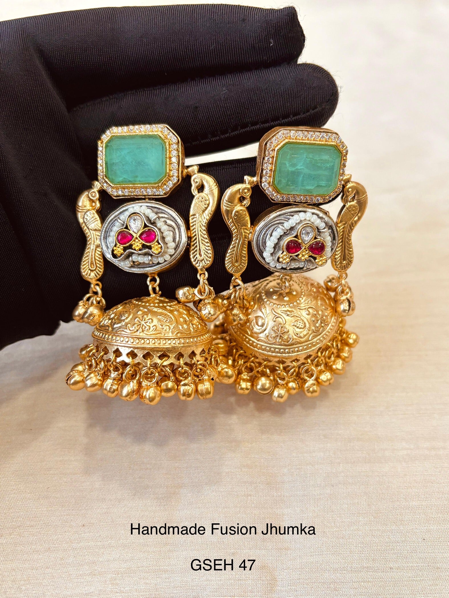 Kashmiri Fusion Jhumka