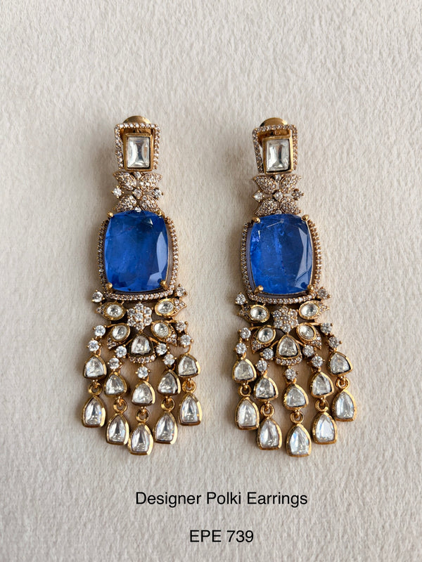 Demi Fine Moisannites Earring