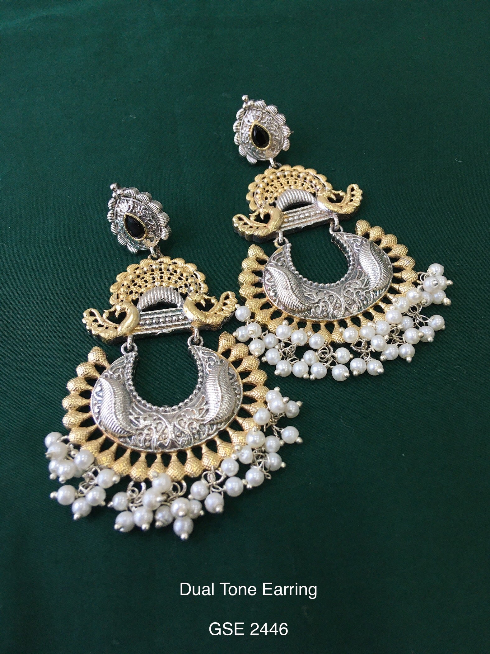 Dual Tone Earring