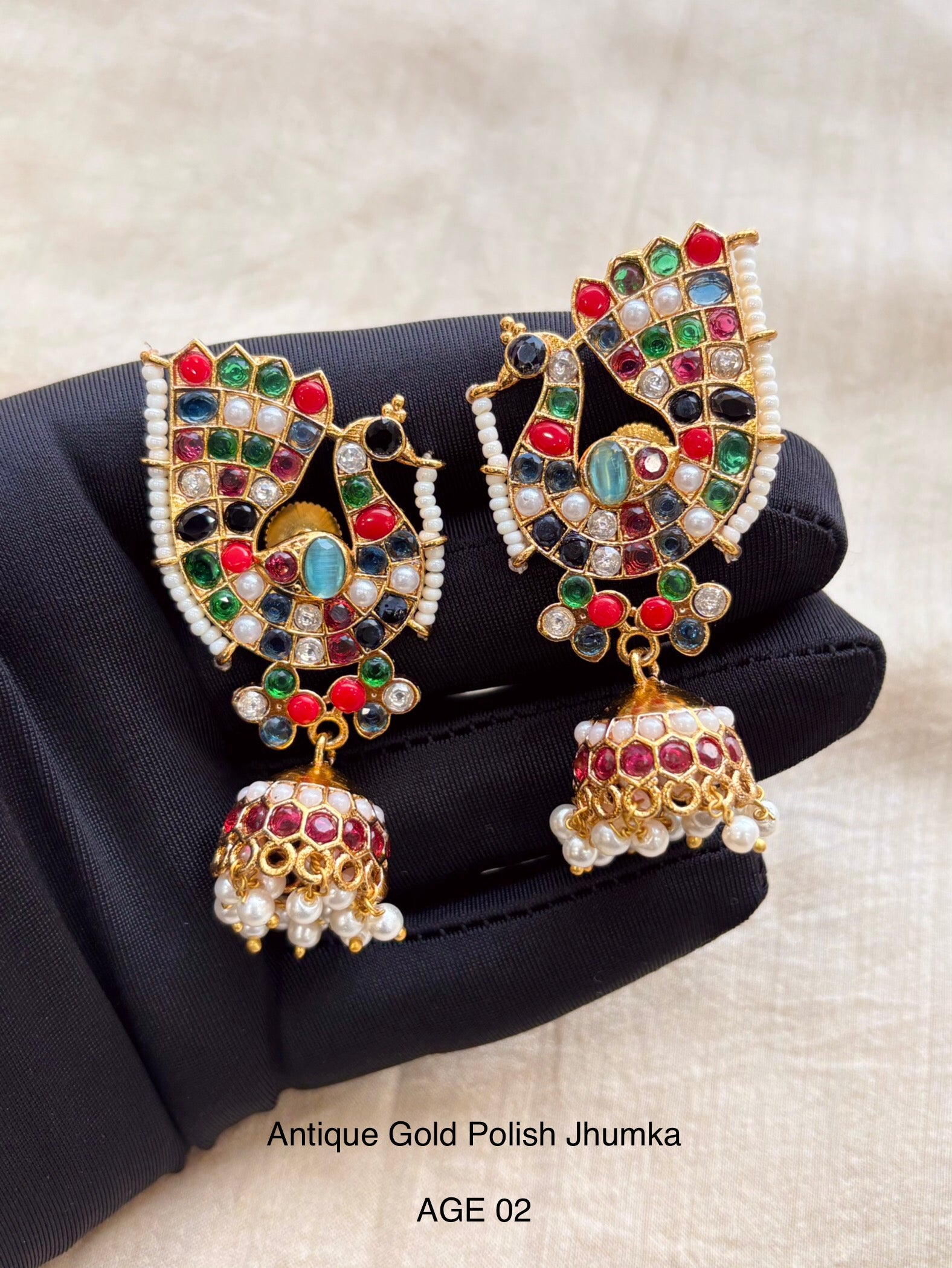 Ethno Gold Jhumka