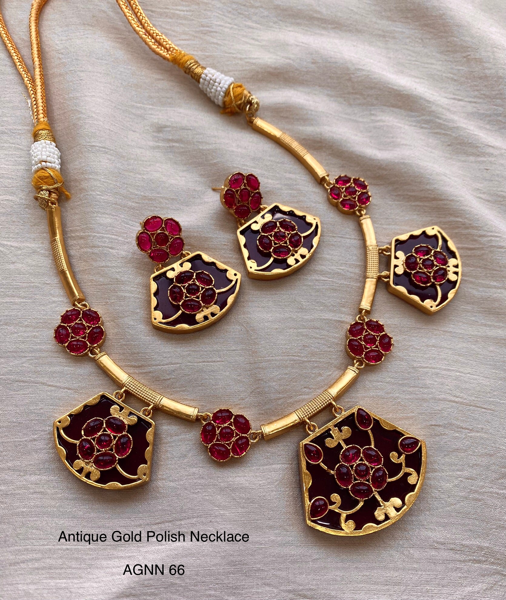 Ethno Gold Fusion Necklace
