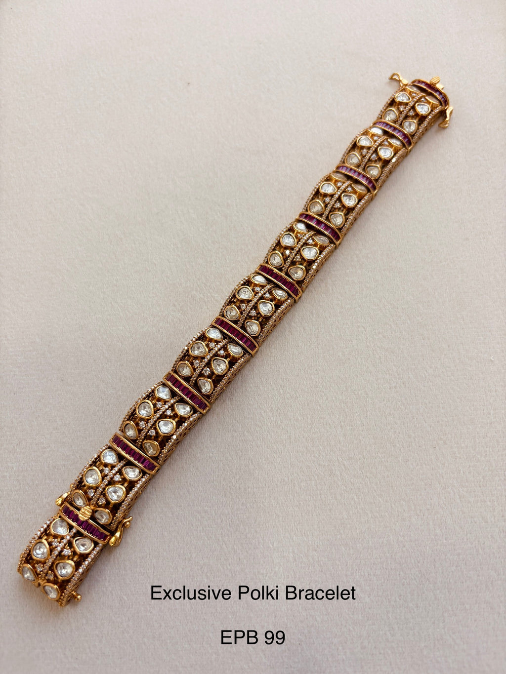 Demi fine moissanite bracelet