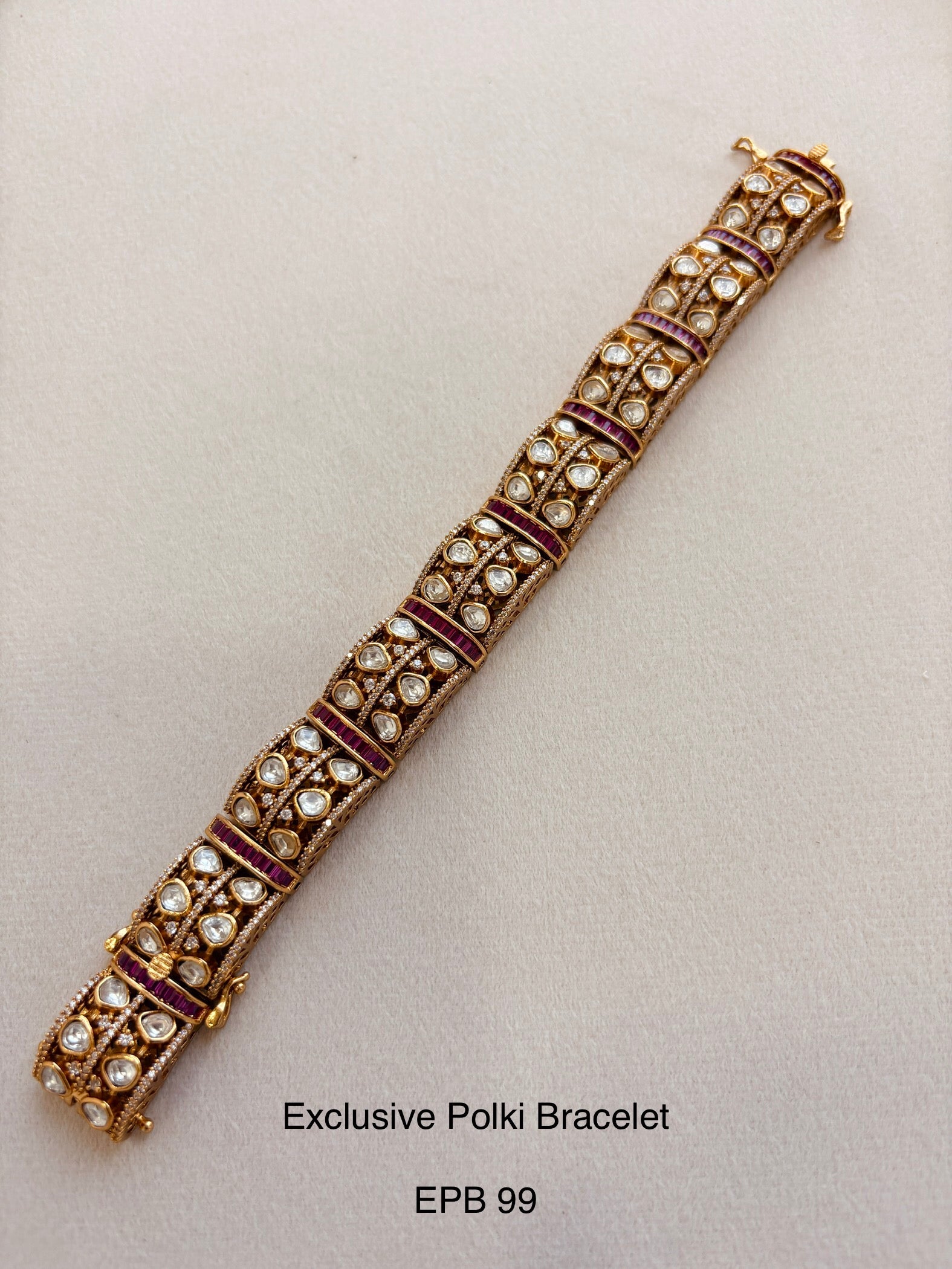 Demi fine moissanite bracelet