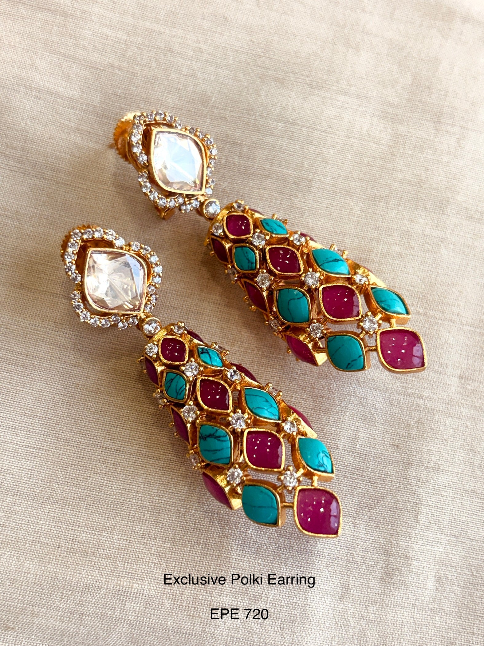 Demi Fine Moisannites Earring