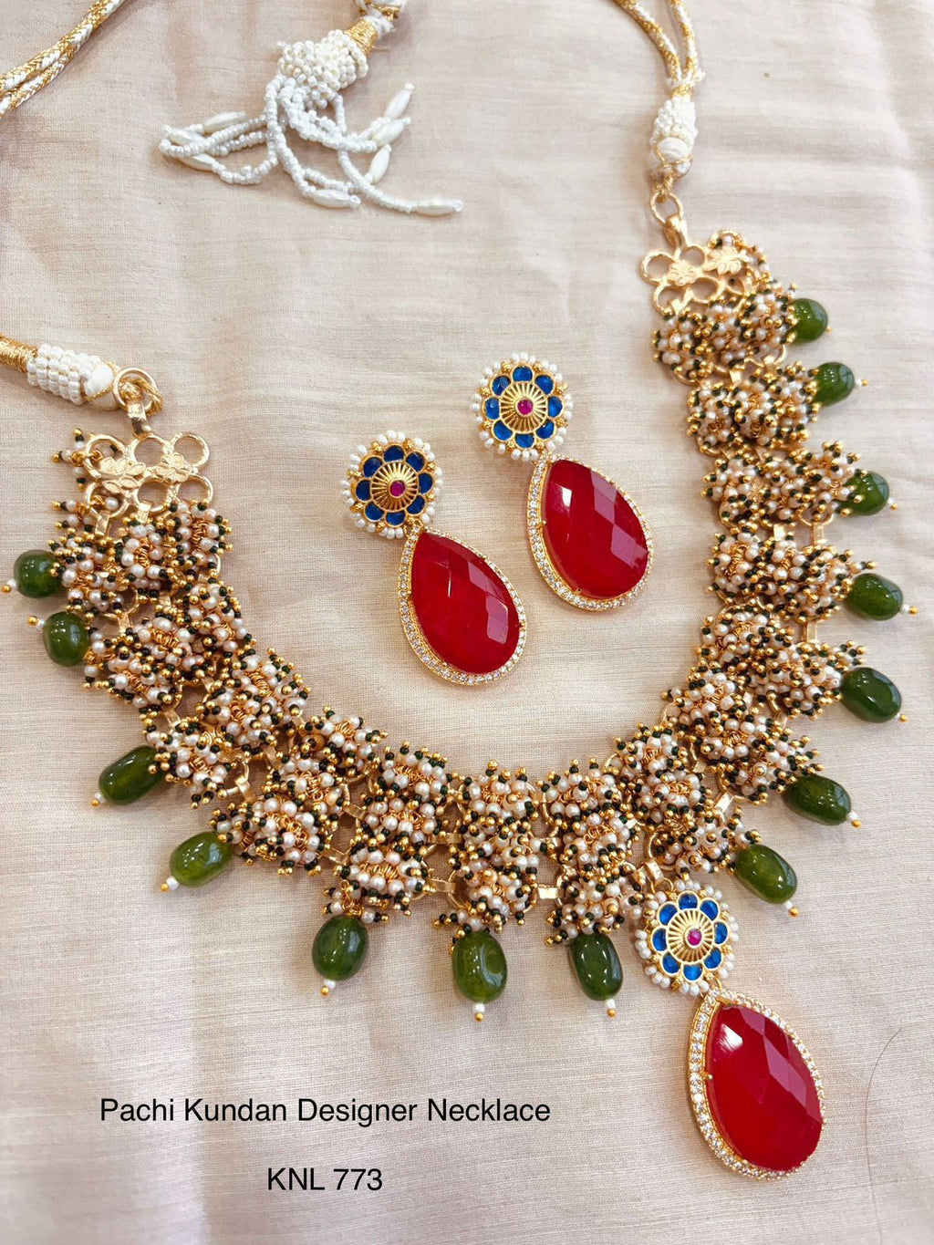 Handcrafted Jadau Patta