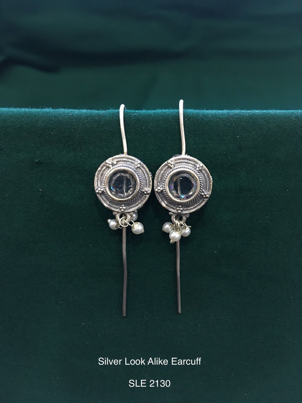 Silver Look Alike Earcuffs