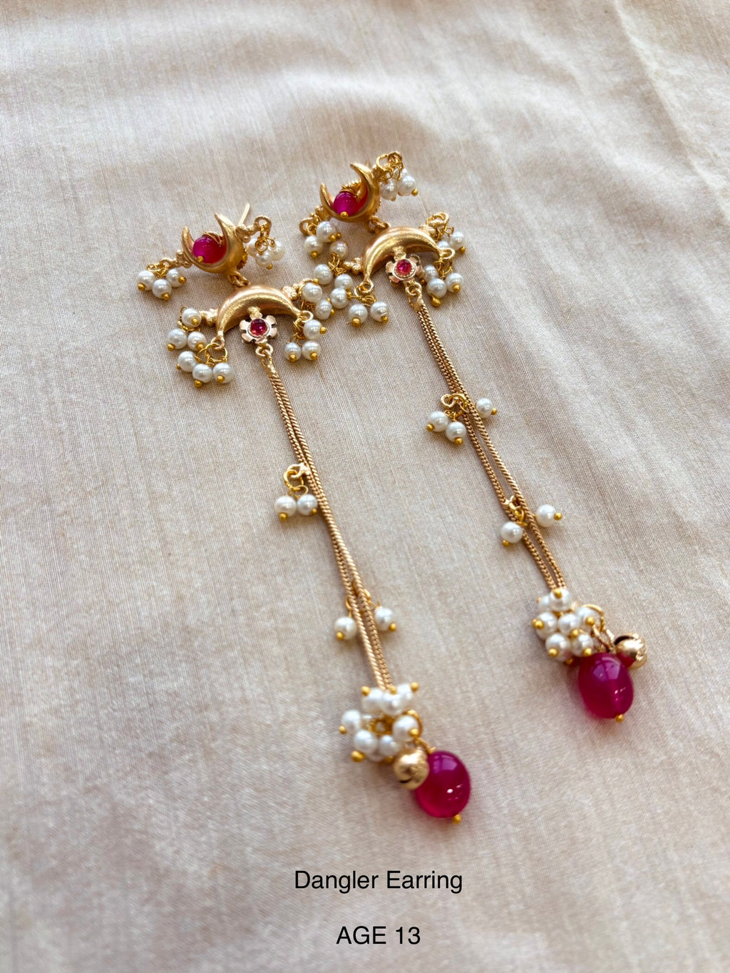 Ethno Gold Earring