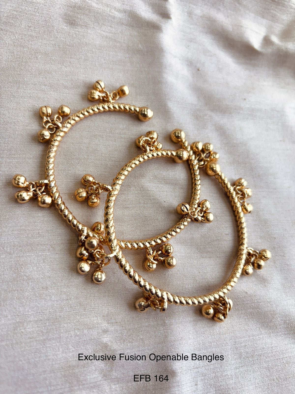 Ethno Ghungroo Adjustable Bangles