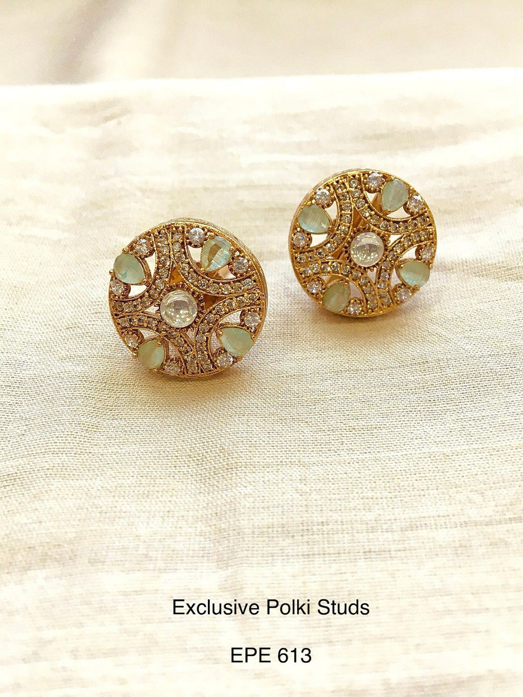 Demi Fine Polki Studs