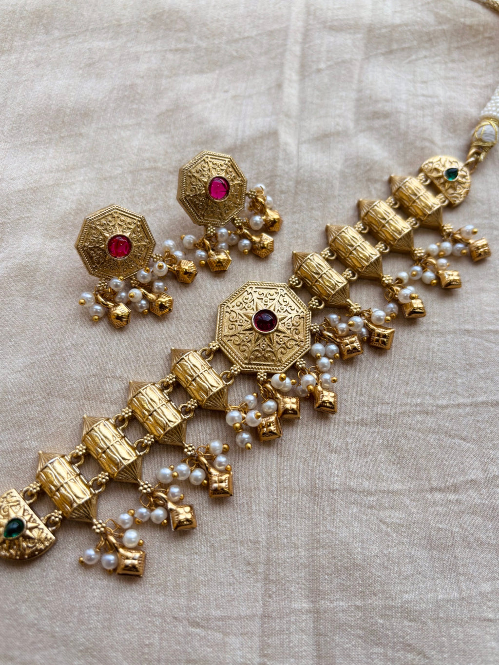Ethno Gold Choker