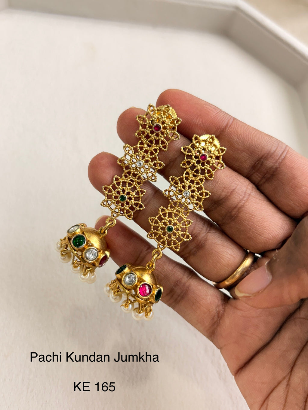 Indo Contemporary Jhumka