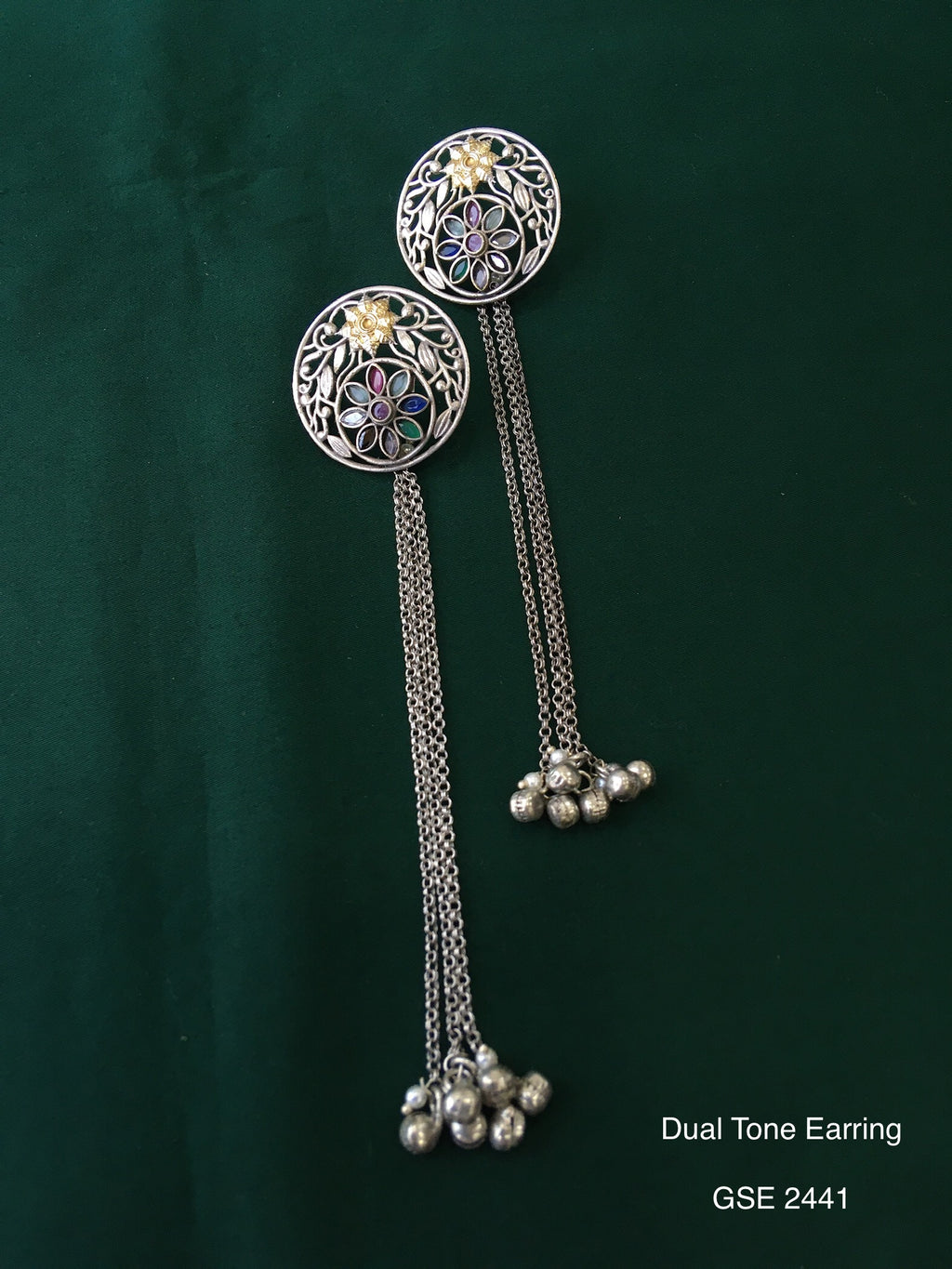 Antique Dual tone Earrings