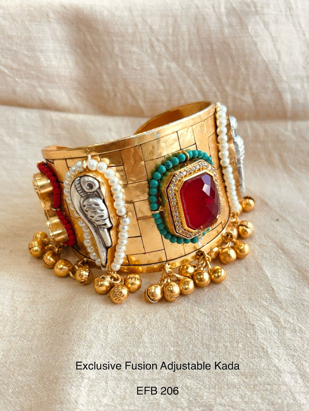 Ethno Ghungroo Adjustable Kada