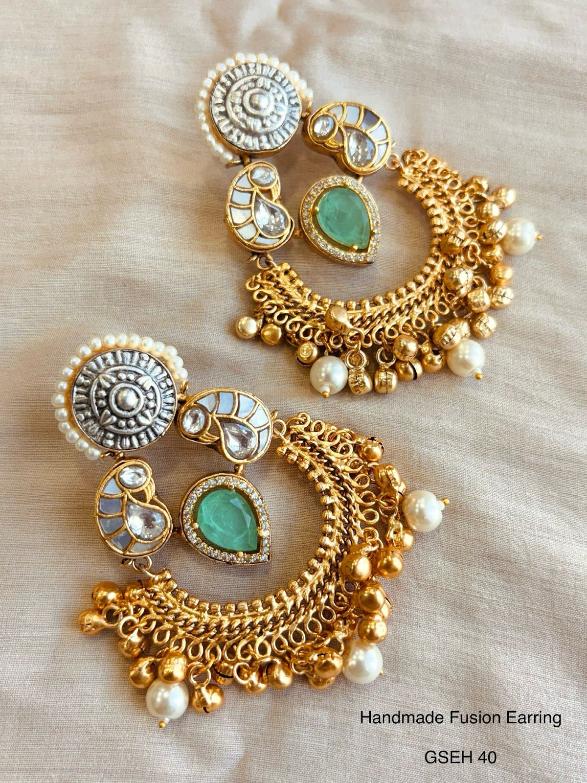 Kashmiri Fusion Earrings