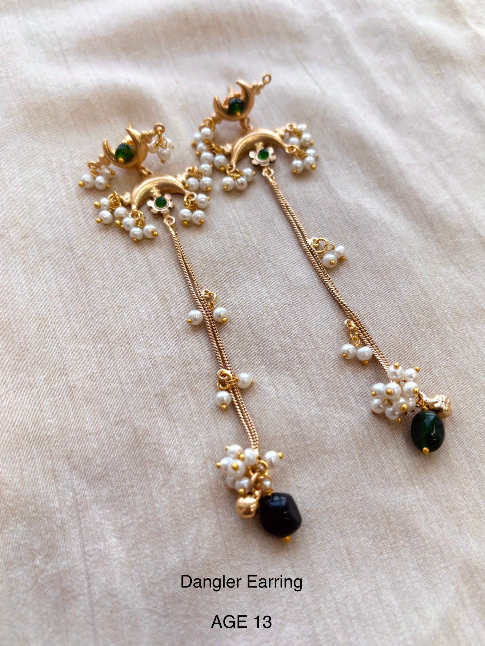 Ethno Gold Earring