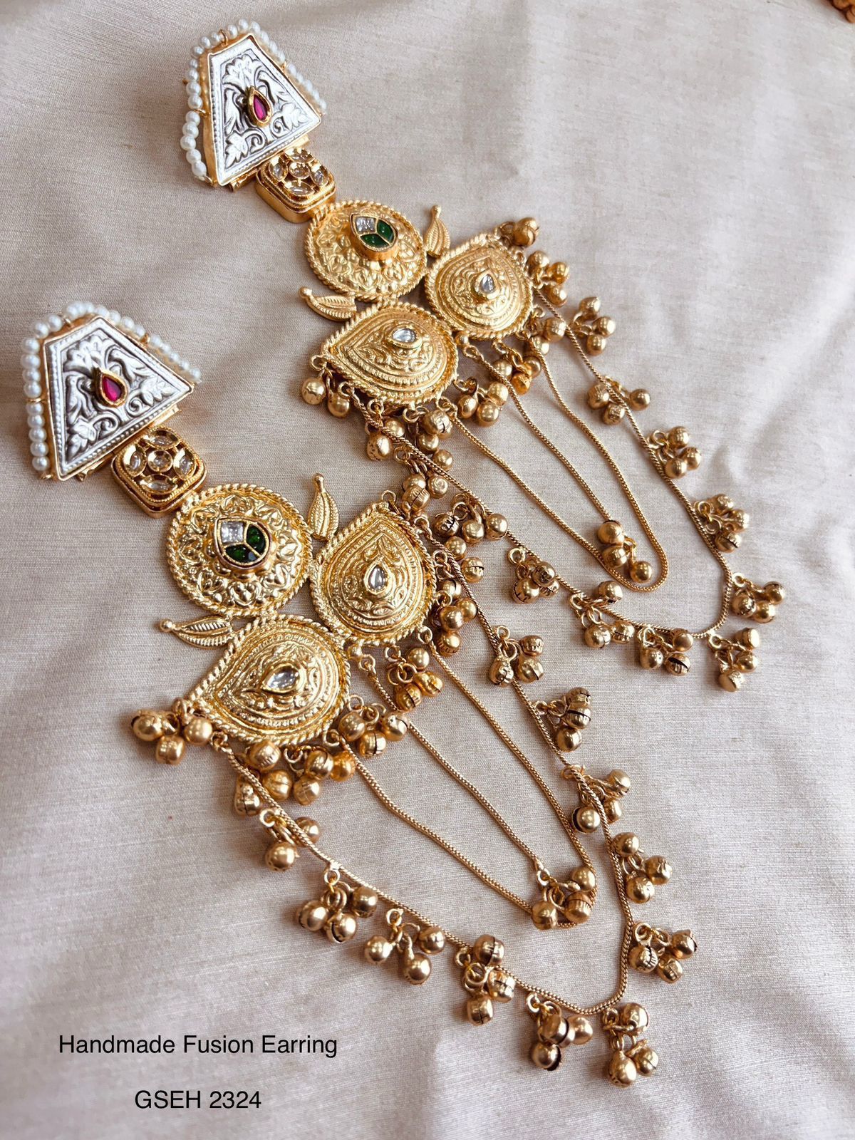 Kashmiri Fusion Earrings