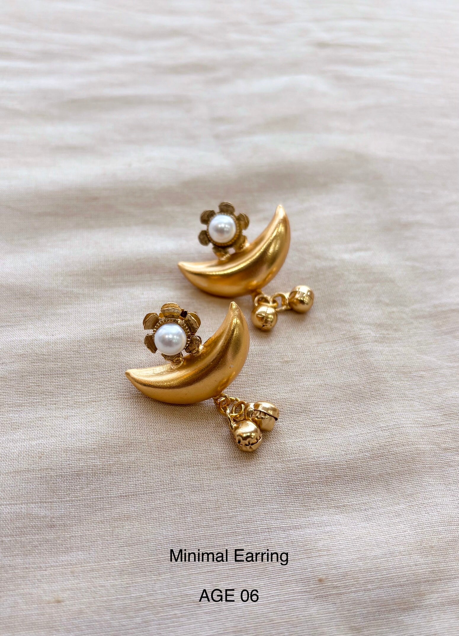 Ethno Gold Earring