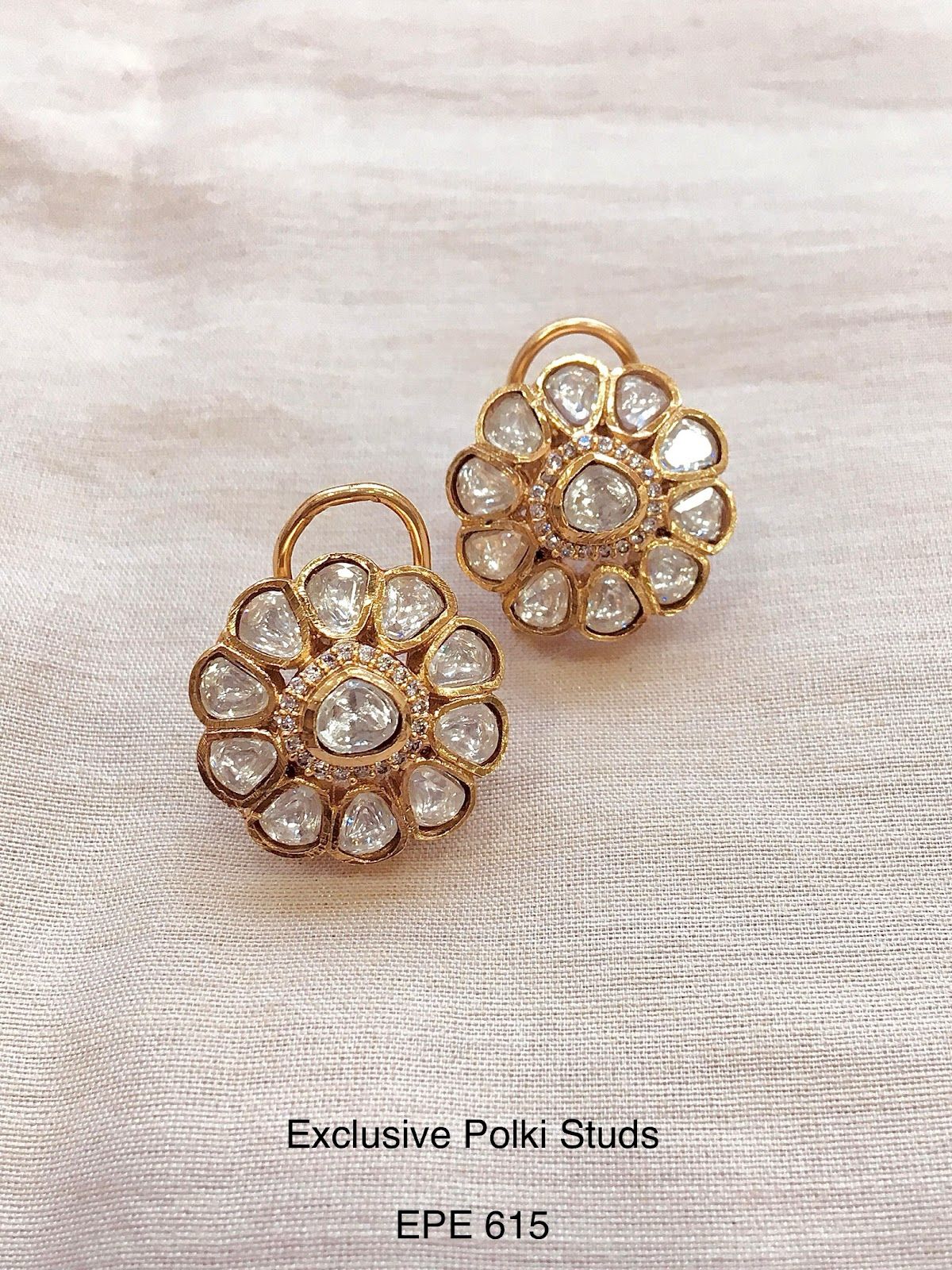 Demi Fine Polki Studs