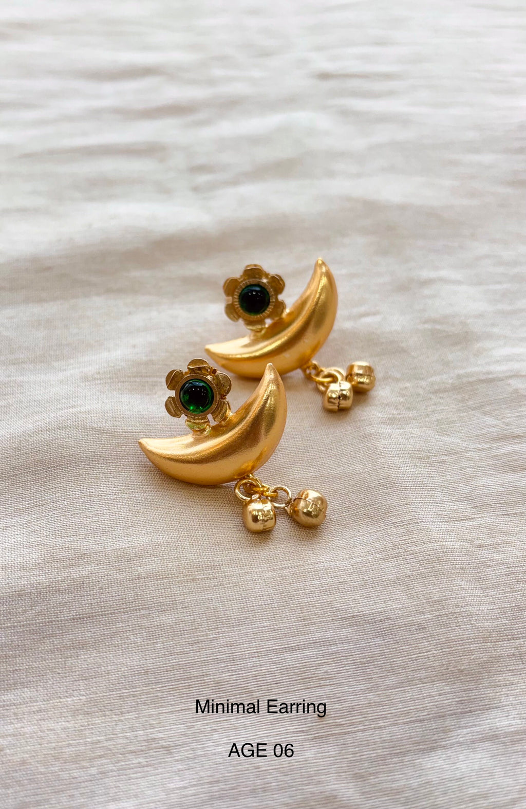 Ethno Gold Earring