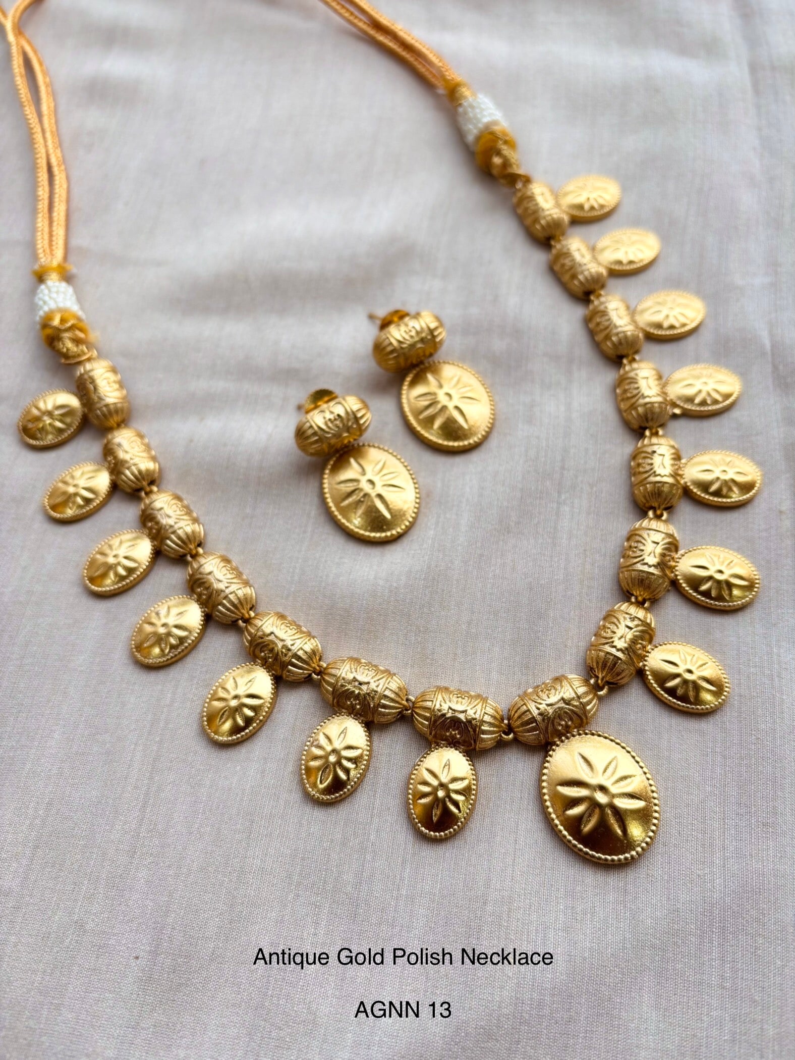 Ethno Gold Necklace