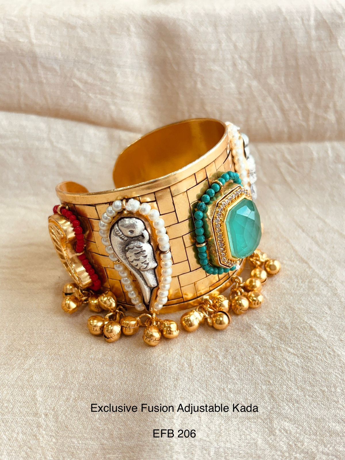 Ethno Ghungroo Adjustable Kada