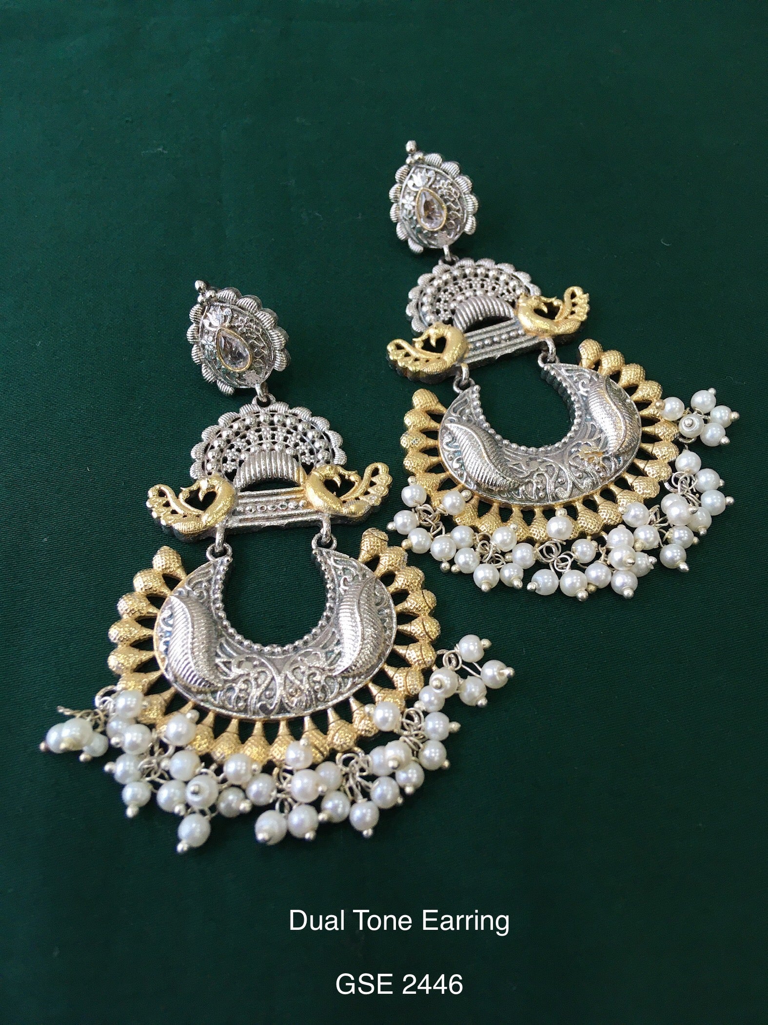 Dual Tone Earring