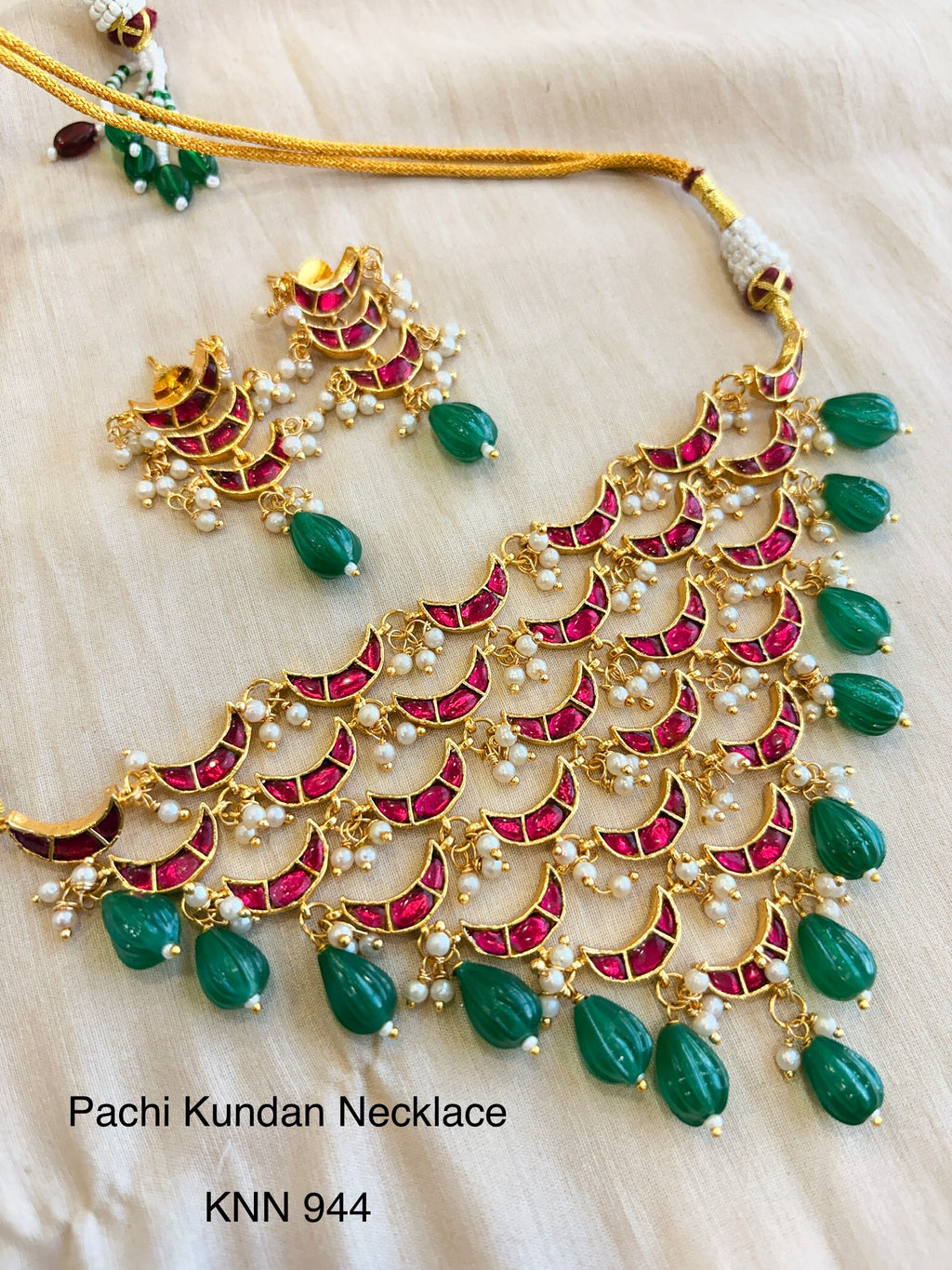 Indo Contemporary Kundan Necklace