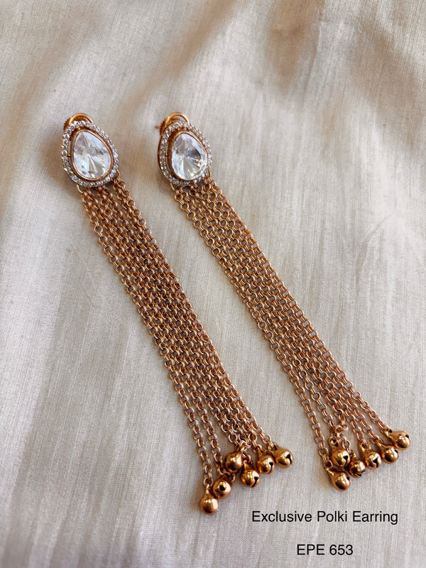 Exclusive Polki Earring