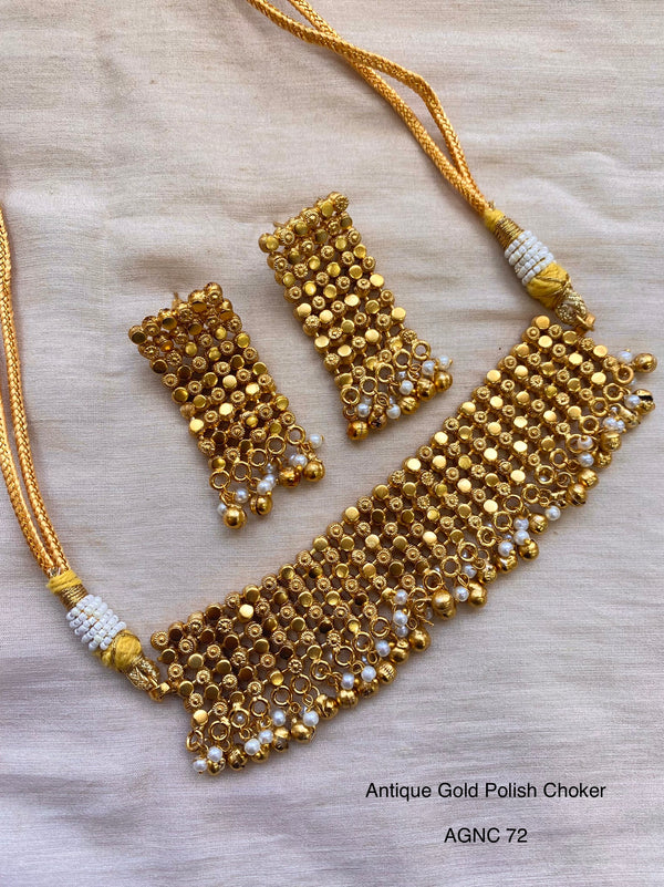 Ethno Gold Fusion Choker