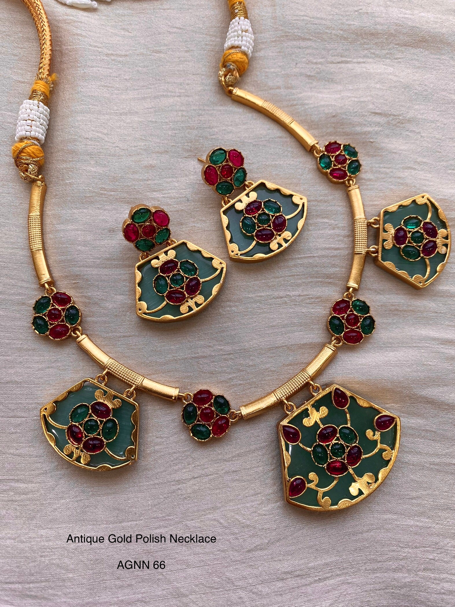 Ethno Gold Fusion Necklace