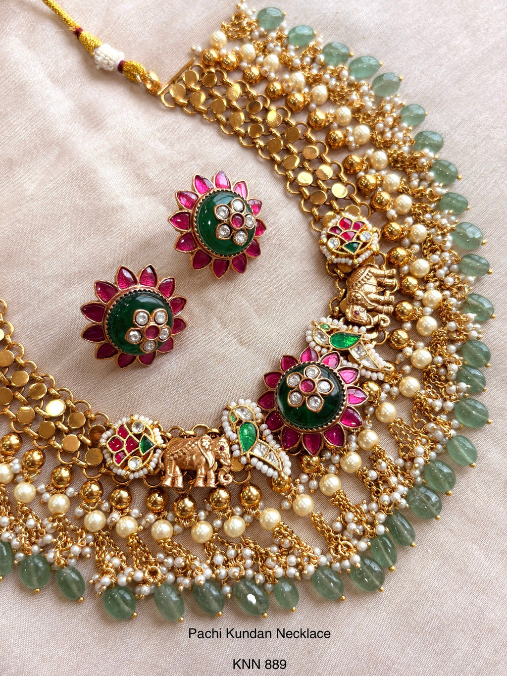 Handcrafted Jadau Necklace